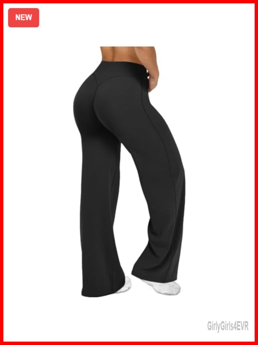Wide Leg Yoga Pants Straight Leg Legging for Women Gym Workout Pant